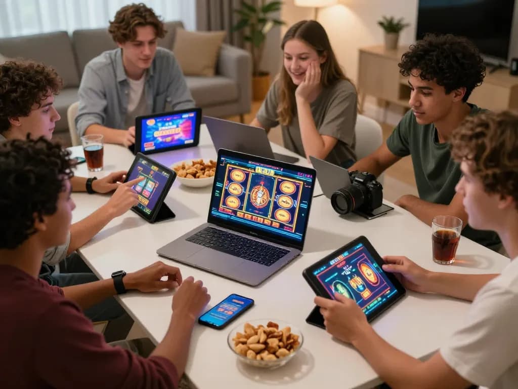 Sahabat bermain slot yang menarik di laoban188 dengan suasana yang cerah.