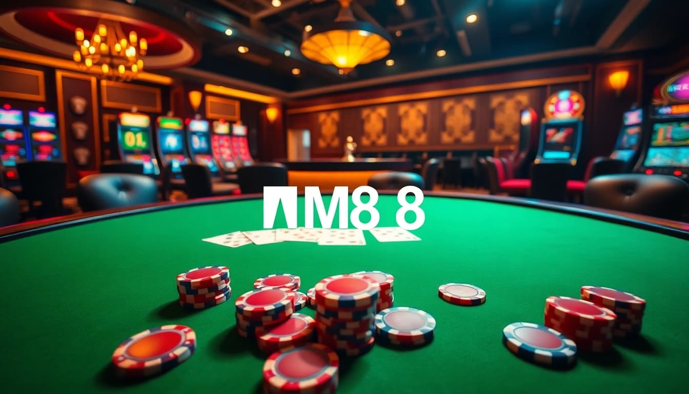 Experience the thrill of high-stakes gaming at MM88's luxurious casino.