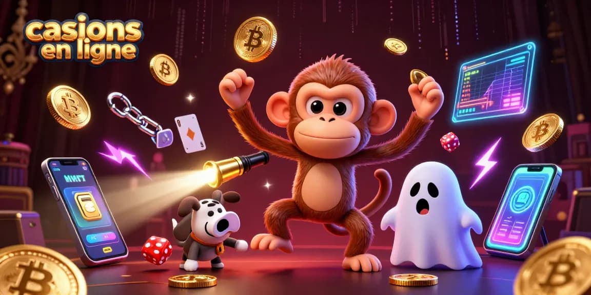 Les casinos en ligne prennent vie avec un singe poltergeist et un chiot chasseur de fantômes lumineux.