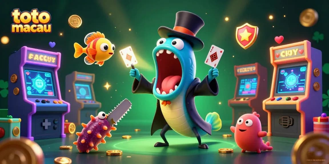 Menangkan jackpot dengan toto macau dalam ilustrasi 3D menakjubkan ini!