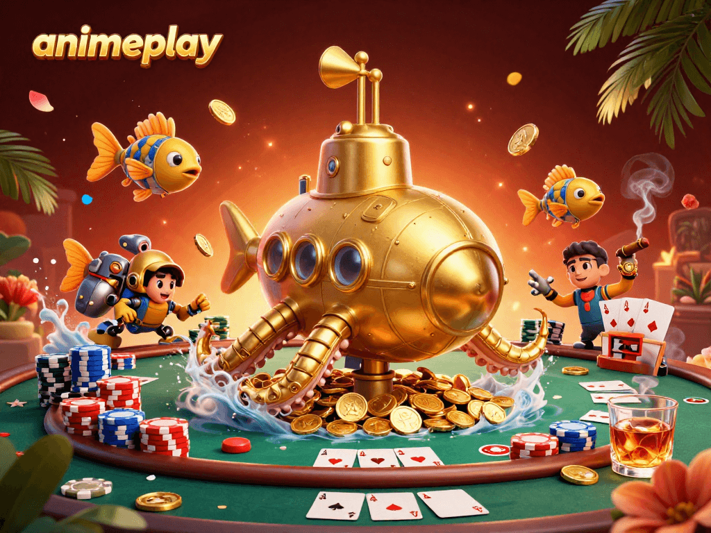 Menangkan pengalaman luar biasa di animeplay dengan permainan kasino yang seru tanpa henti, di tengah lautan koin emas.