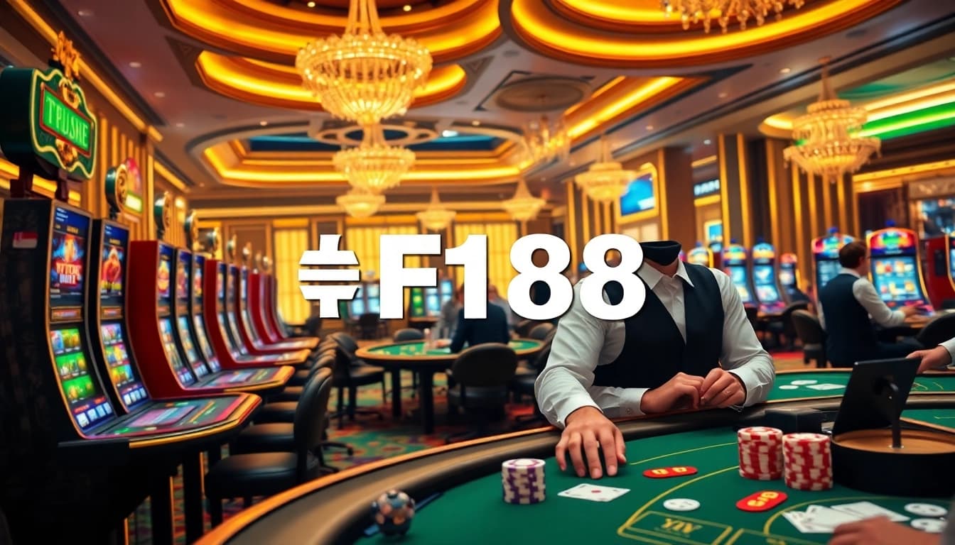 Experience excitement at เจ้ามือรับแทง F168 with engaging casino games and professional dealers.