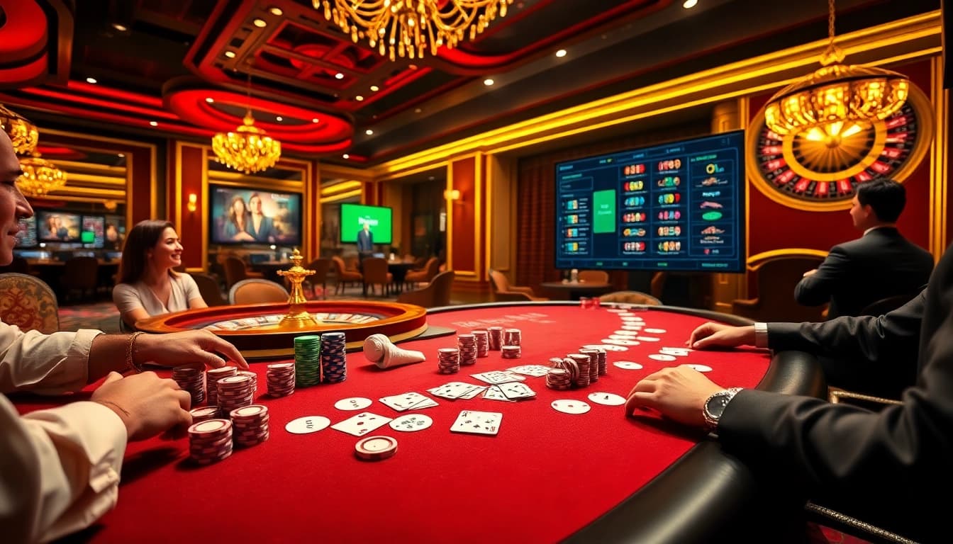Engage in the thrilling gaming experience at Haywin with exciting poker and roulette.