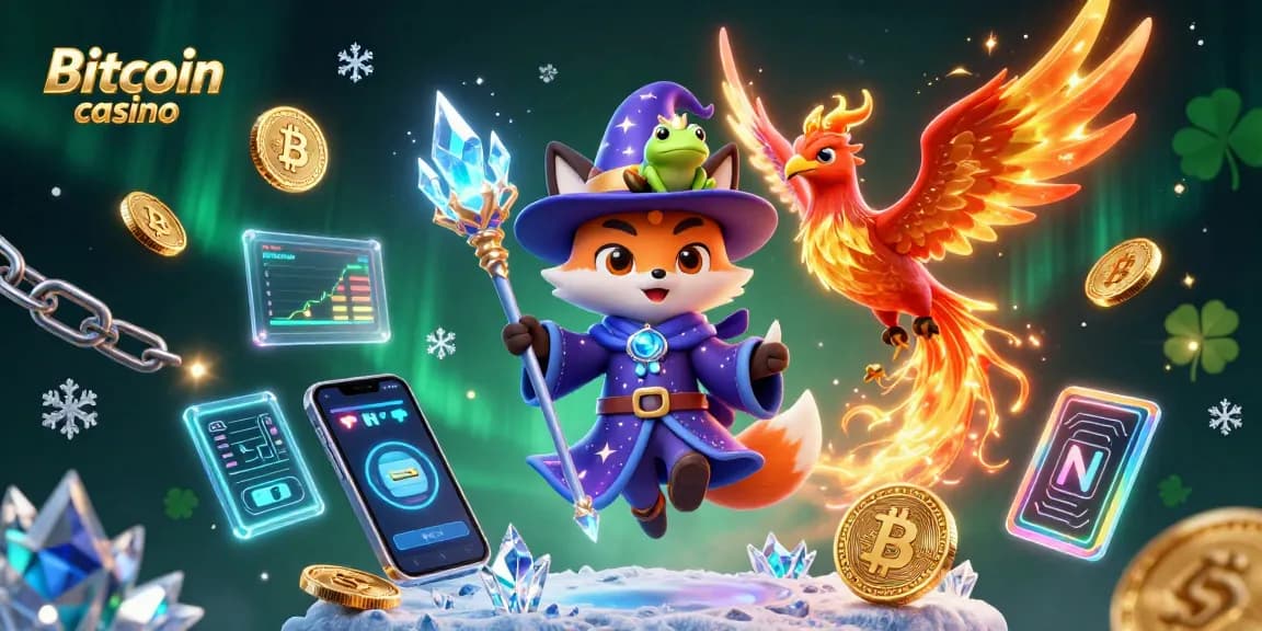 Venez découvrir un casino Bitcoin captivant avec des éléments de jeu crypto et des personnages enchanteurs.