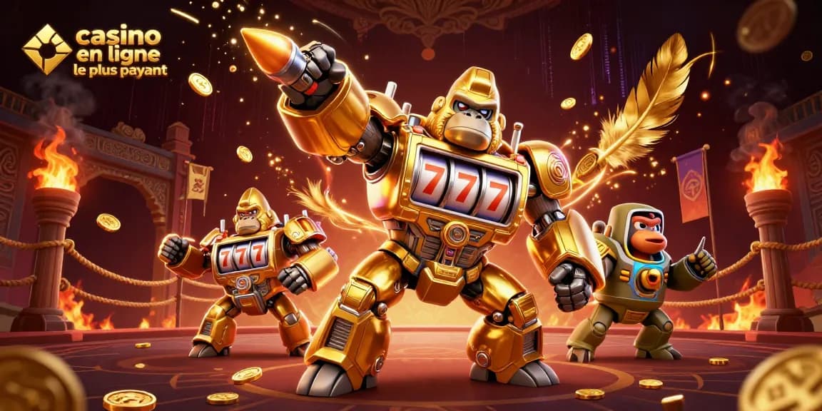 Découvrez le meilleur casino en ligne le plus payant avec des machines à sous et des gains détonants.