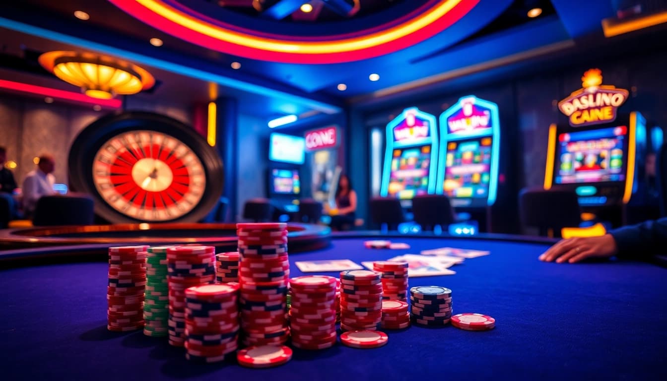Découvrez l'excitation de jouer au meilleur casino en ligne avec le poker et la roulette.