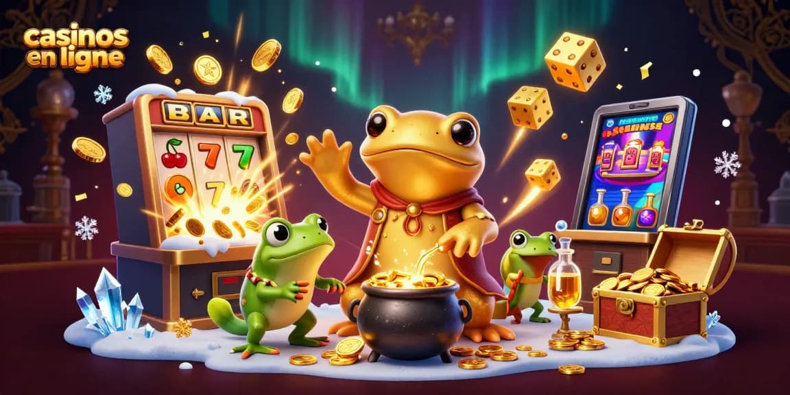 Jouer dans les casinos en ligne et remporter des pièces d'or dans un monde fantastique rempli d'aventures.