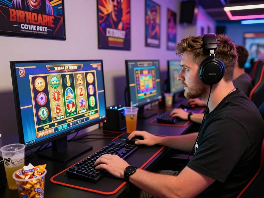 Pemain yang terlibat merasakan sensasi permainan slot gacor hari ini secara online dengan grafis yang hidup dan peralatan bermain