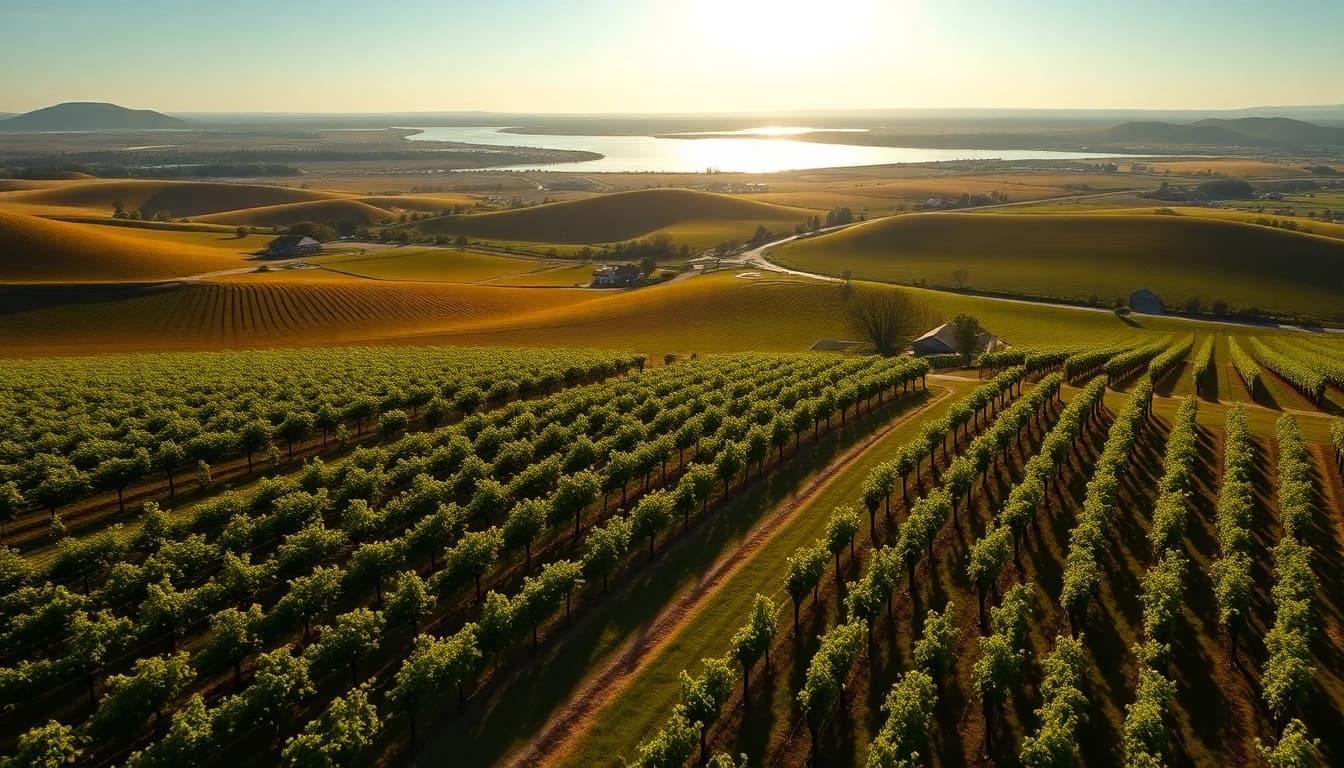 Find out where is clarksburg California and view the scenic vineyards and natural landscapes.