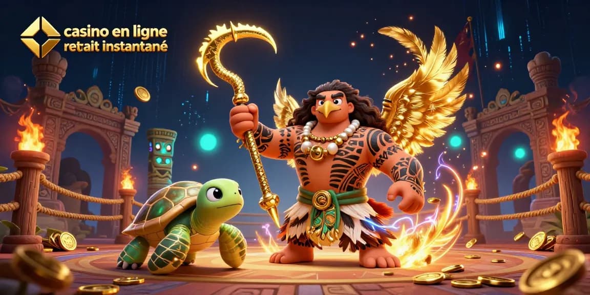 Gagnez des gains avec le casino en ligne retrait instantané sur une scène colorée et dynamique.