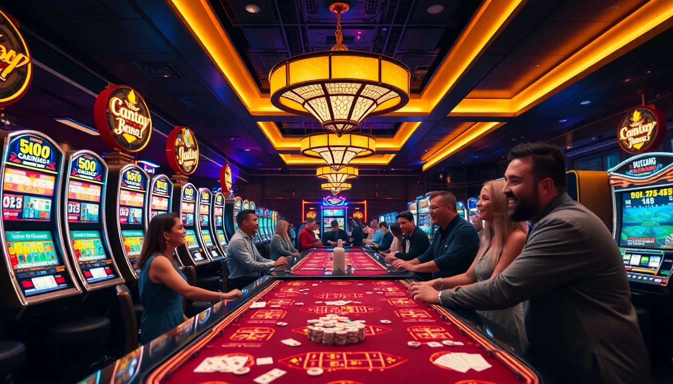 Menangkan slot deposit 5000 dengan suasana kasino yang meriah dan permainan yang seru