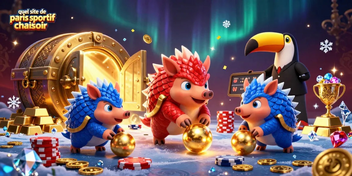 Découvrez quel site de paris sportif choisir avec des pangolins rivalisant dans un univers de paris dynamique.