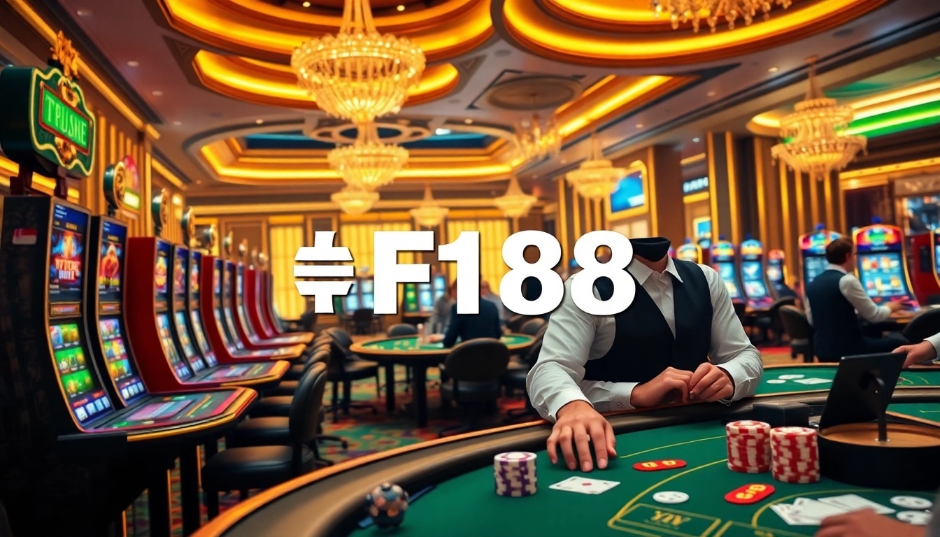 Experience excitement at เจ้ามือรับแทง F168 with engaging casino games and professional dealers.