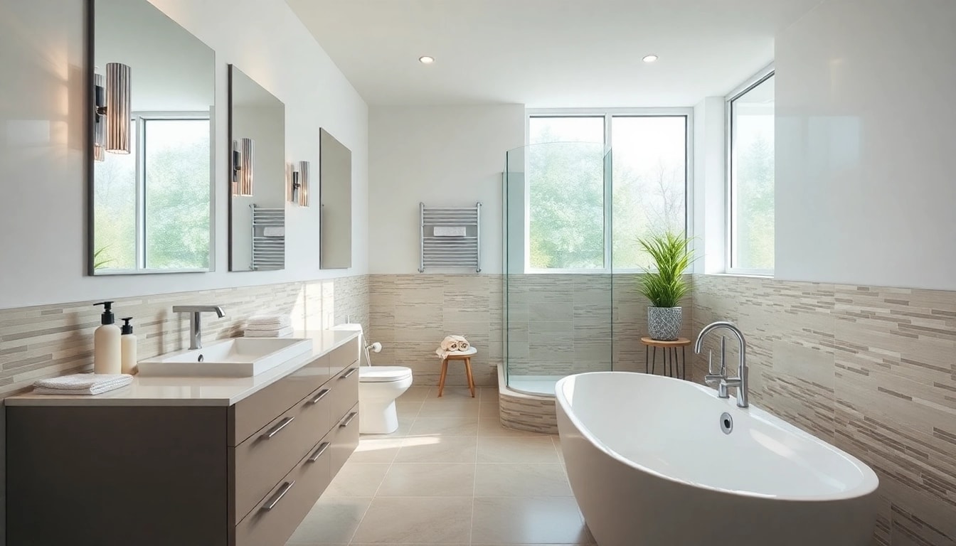 Die sonni sanitär GmbH bietet innovative Lösungen für stilvolle Badezimmerrenovierung.