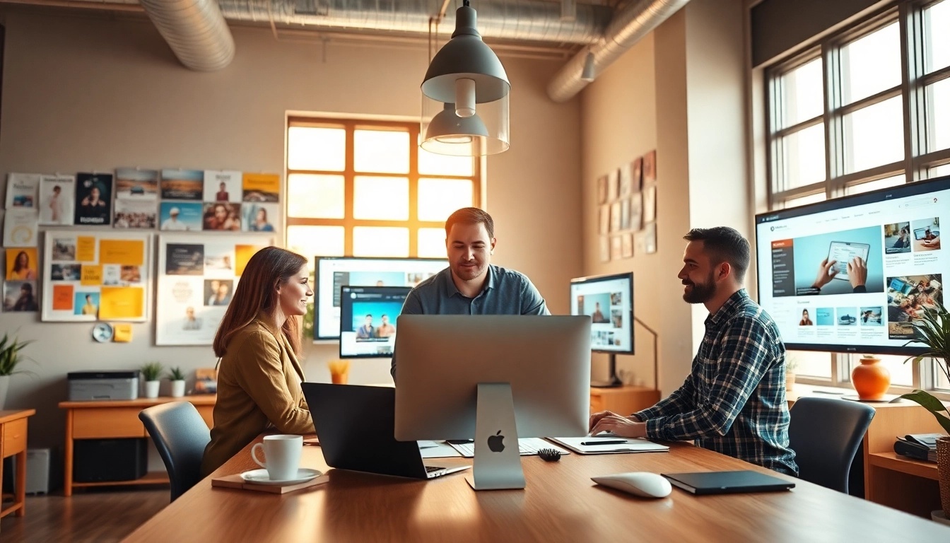 Creating dynamic Web Design Hereford solutions in a collaborative office environment.