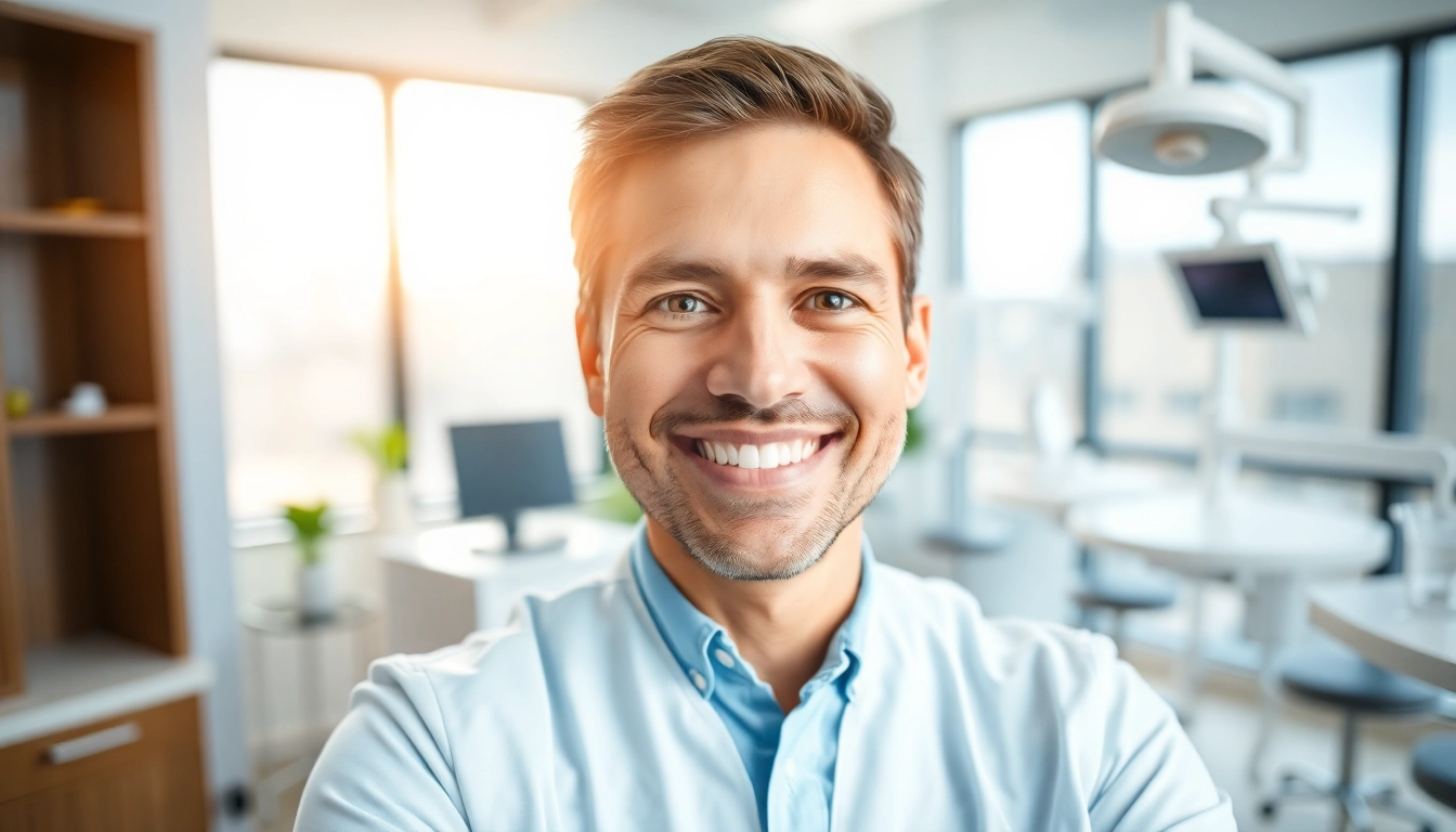 Dentist in Tinley Park IL providing care in a modern clinic setting with advanced tools.