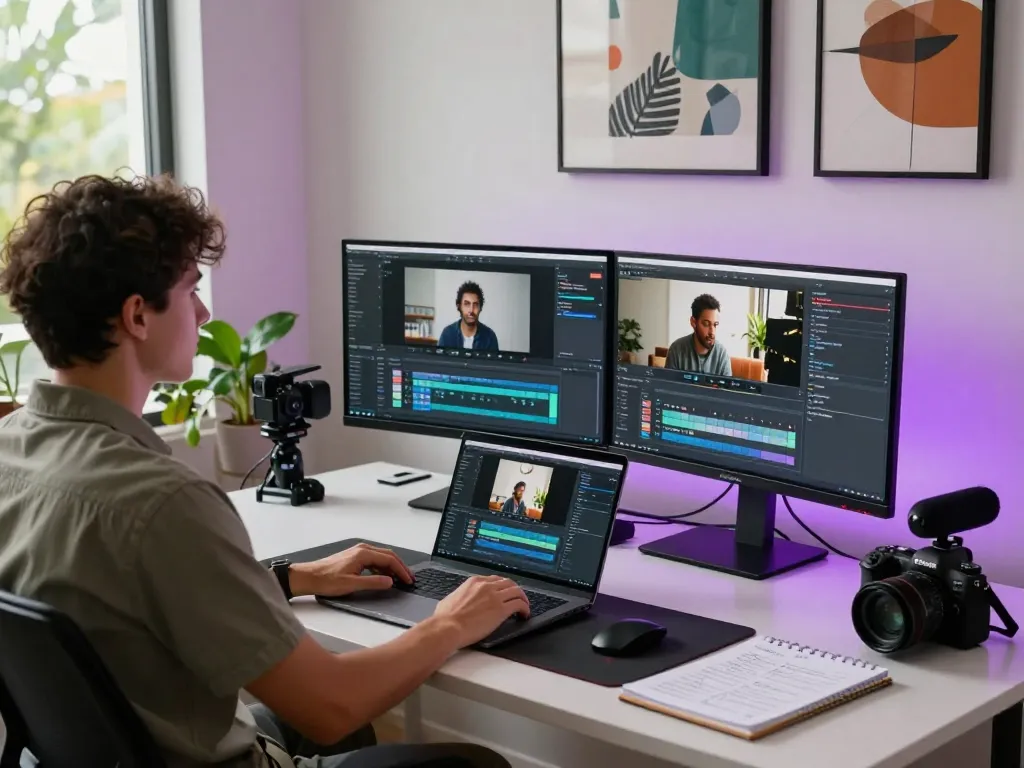 Video to prompt ai workspace where technology meets creativity for video analysis.