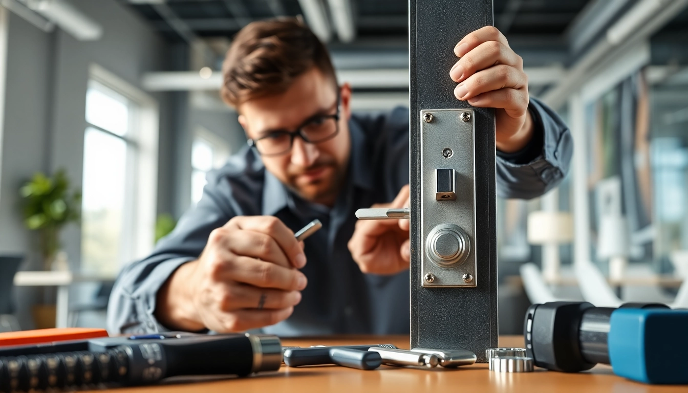 Enhancing business Security in St. Louis County, Missouri with expert locksmith services and modern tools.
