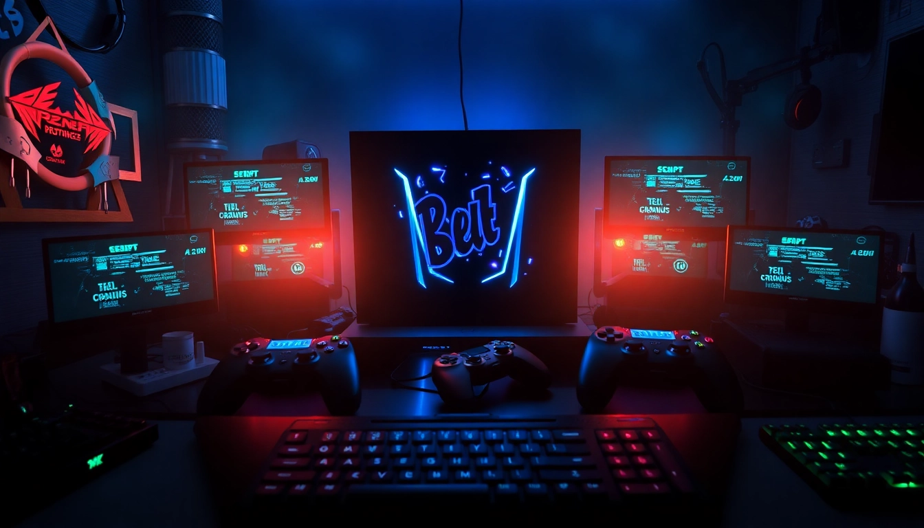 The Best Cronus zen script enhances gameplay with optimized settings displayed on a vibrant gaming setup.