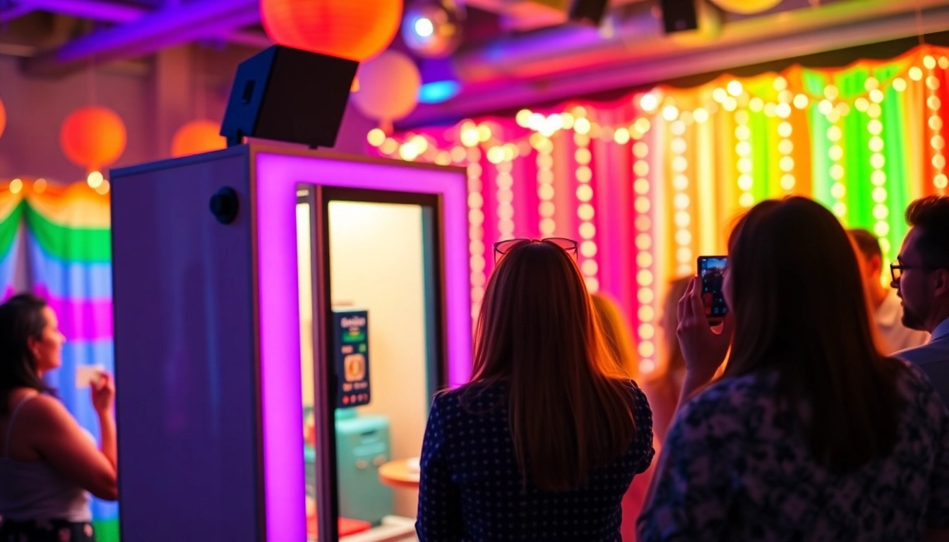 Interactive Photo Booth Chicago with Custom Branding