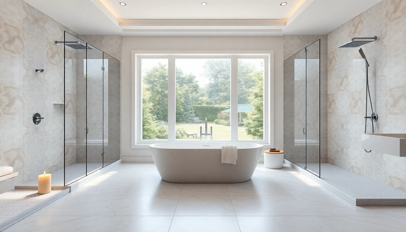 Experience elegant showers Australia with modern designs and relaxing ambiance in a radiant bathroom.
