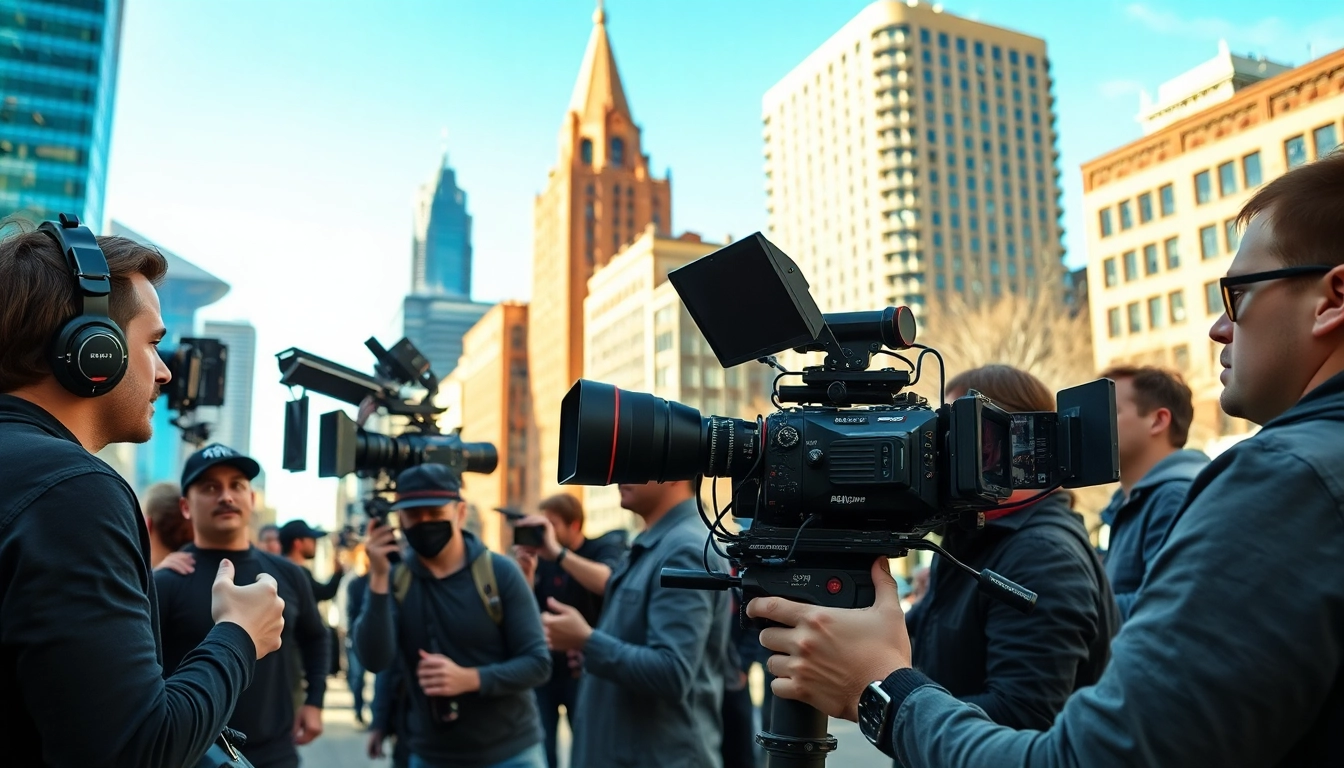 Capturing vibrant scenes with expert professionals at edmonton production companies.