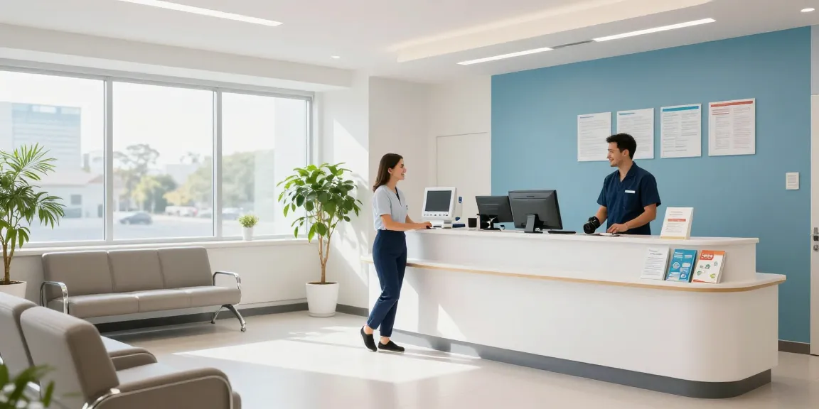 "Hair transplant Istanbul consultation at a modern health clinic, providing expert patient care in a welcoming environment."