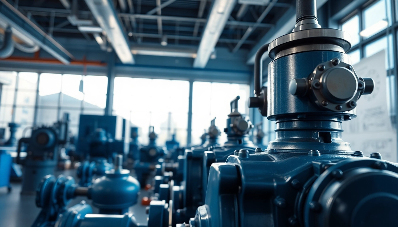 Fluid power systems equipment showcased in a professional hydraulic engineering environment.