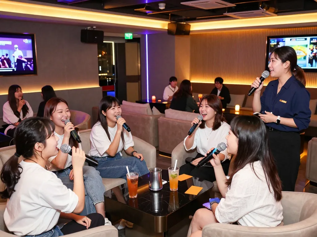 친구들과 함께 사적인 방에서 활기찬 인천쓰리노 분위기를 경험하며 독특한 밤문화 이벤트를 즐기세요.