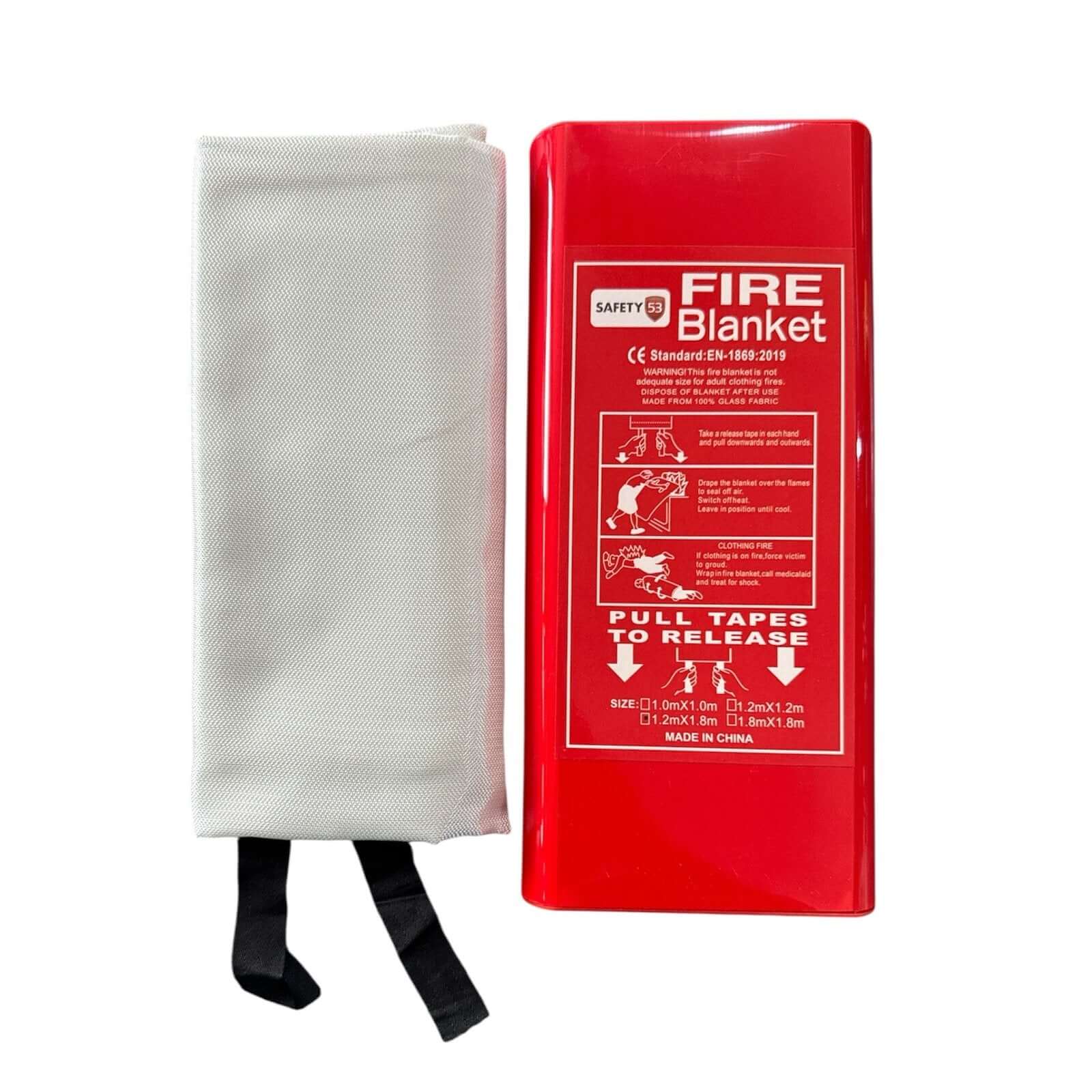 Silicone Fire Blanket – Ideal for High-Temperature Environments