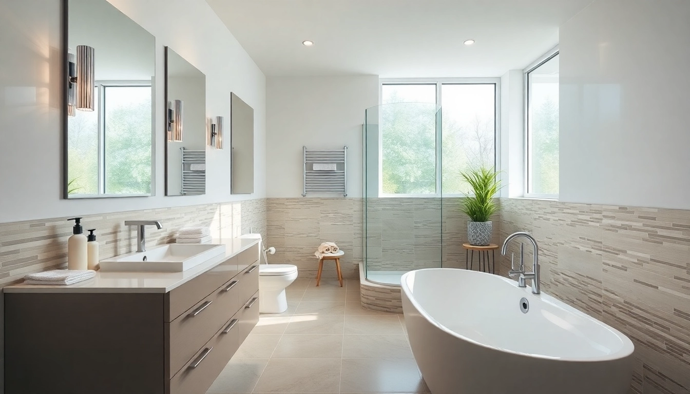 Die sonni sanitär GmbH bietet innovative Lösungen für stilvolle Badezimmerrenovierung.