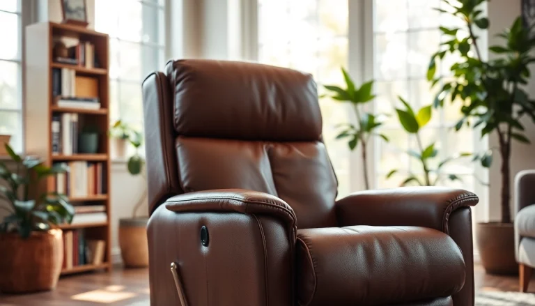 Comfortable Leather Lift Recliner Chair for Home