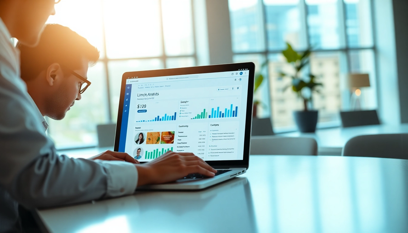 Utilizing linkedin search results scraping tool in a modern office setting