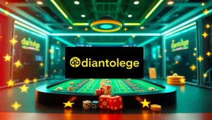 Menggambarkan pengalaman menarik dari diantogel dengan warna cerah dan elemen keberuntungan.