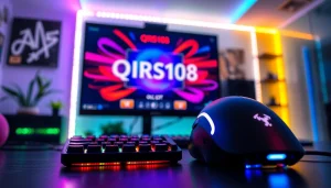 Menangkan pengalaman bermain dengan QRIS108 Slot yang menampilkan antarmuka yang berwarna-warni.