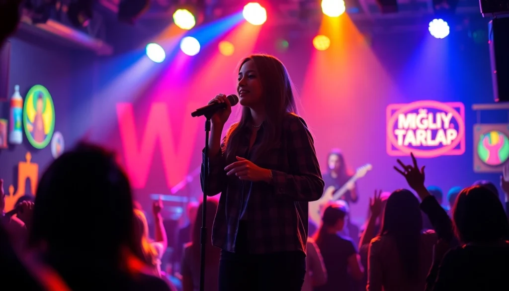 Experience kora live music performance with a dynamic musician engaging an energized audience.