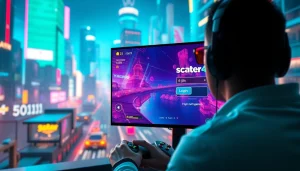 Masukkan scater4d login game dengan antusiasme di lingkungan permainan online digital.