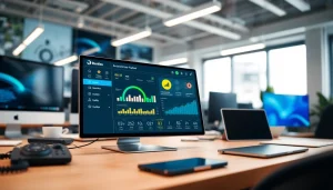 Digital landline provider interface showcasing advanced features and user-friendly design for modern communication.