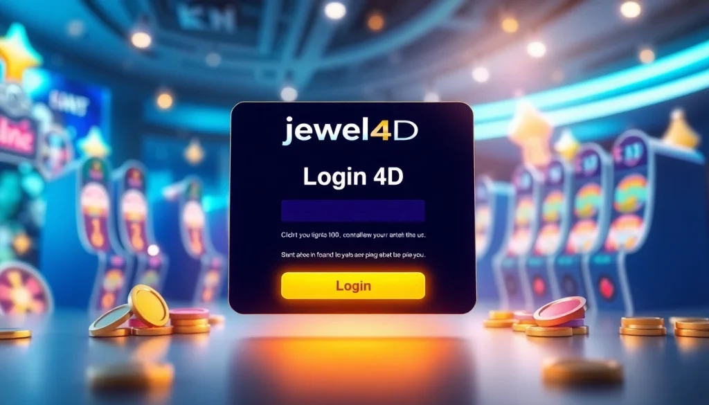 Lakukan login jewel4d login untuk akses mudah ke permainan slot terpercaya.