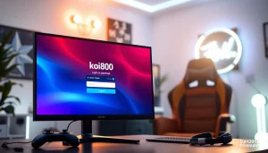 Masuk ke ikan koi800 dengan mudah dan cepat melalui halaman login yang menarik.