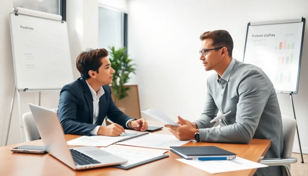 신용카드 현금화 방법에 대해 논하는 전문가의 모습