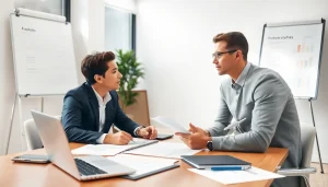 신용카드 현금화 방법에 대해 논하는 전문가의 모습