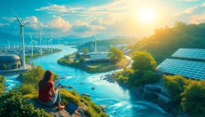 Innovative crypto mining app users engaging with sustainable technology.