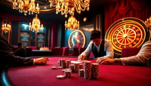 Experience the thrill of obraltoto at a luxurious poker table surrounded by excitement and elegance.