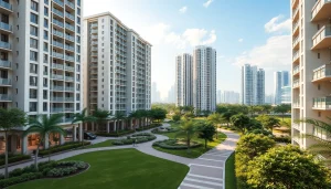 Explore the luxurious design of Tampines St 95 EC executive condominium showcasing modern living.