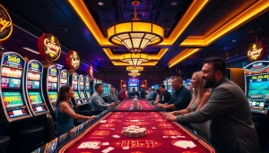 Menangkan slot deposit 5000 dengan suasana kasino yang meriah dan permainan yang seru