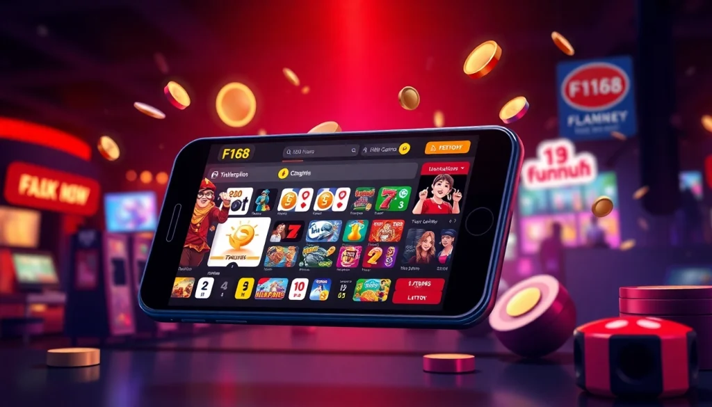 Experience the excitement of เจ้ามือรับแทง F168, a leading online betting platform in Thailand, featuring vibrant gaming options.