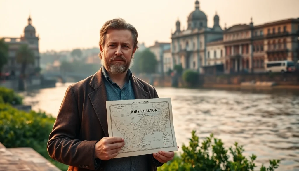 Job Charnock symbolizes the founder kolkata, exploring the riverbanks of the Hooghly.