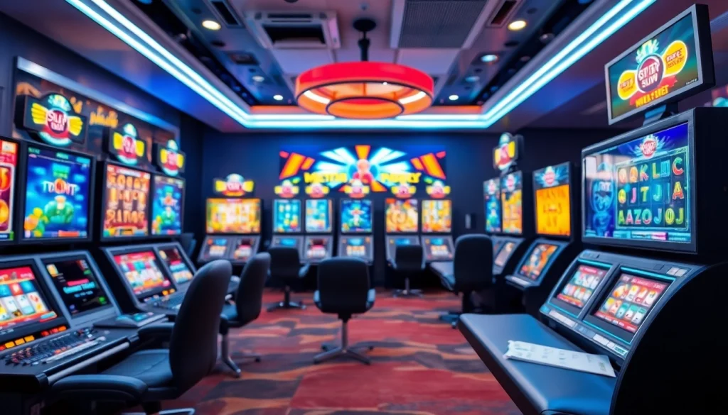 Serunya bermain petanitoto di ruang gaming dengan suasana cerah dan perangkat modern.