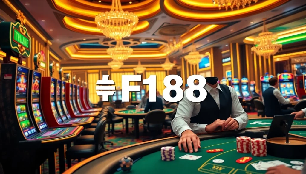 Experience excitement at เจ้ามือรับแทง F168 with engaging casino games and professional dealers.